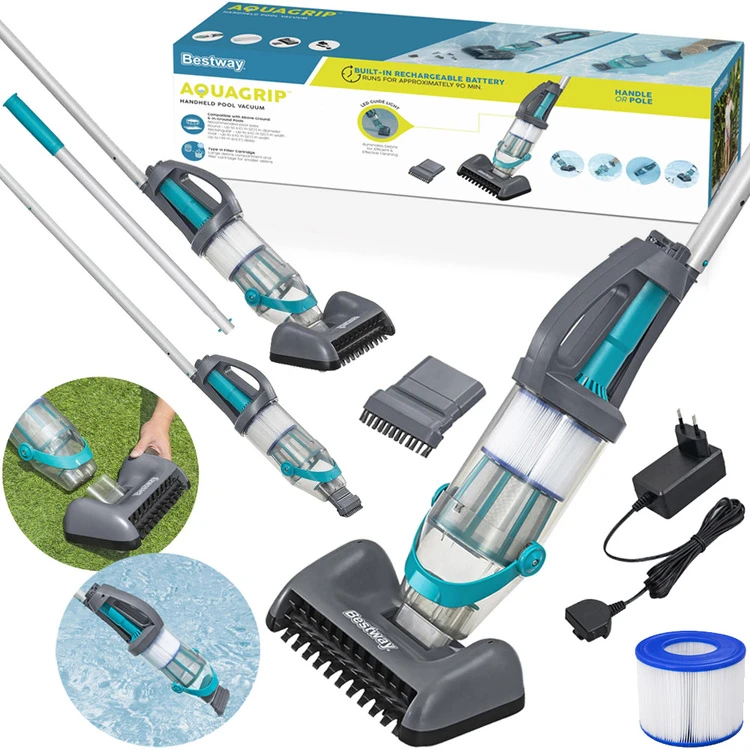 Bestway Bestawy AquaGrip Belaidė Rankinė Baseino Siurblys + 2 Antgaliai 58946