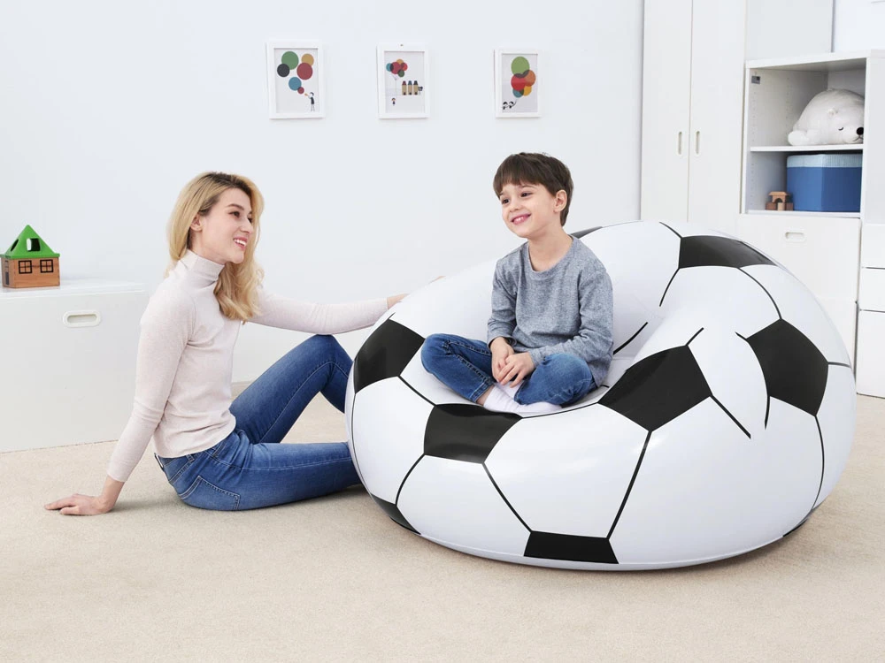 BESTWAY kėdė pripučiama Futbolas114cm x 112cm x 71cm, 75010B