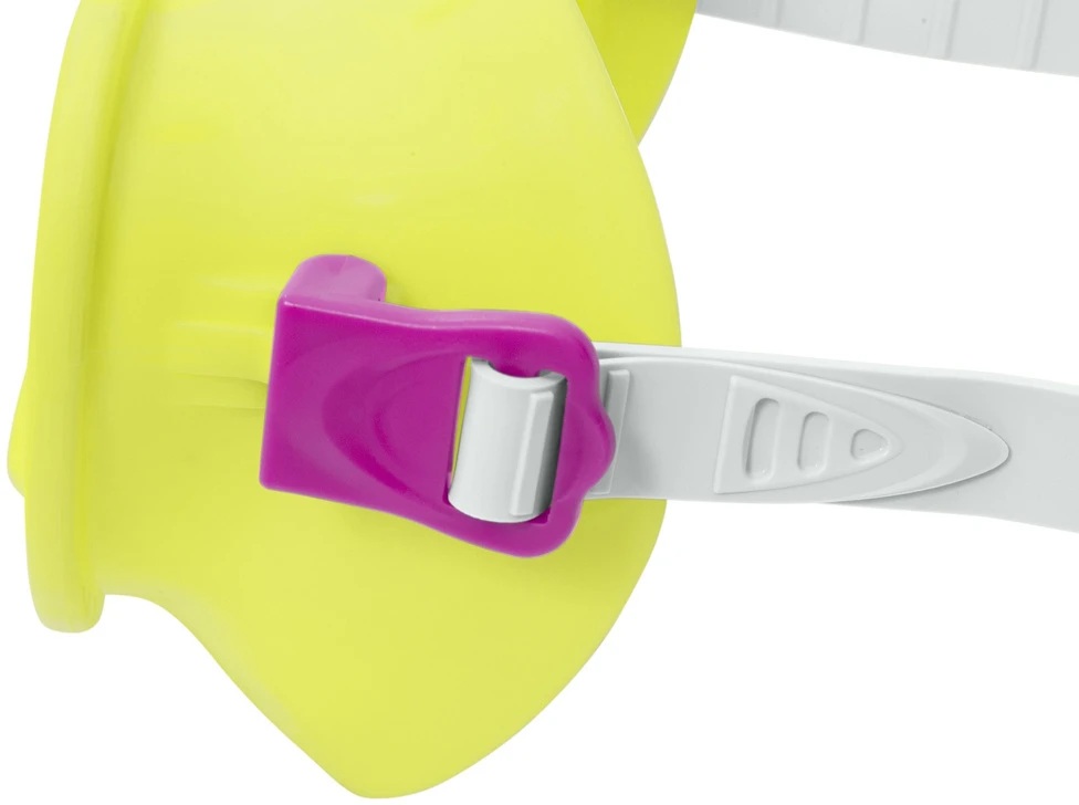 Bestway kaukė su vamzdeliu plaukimui 3+ 24036