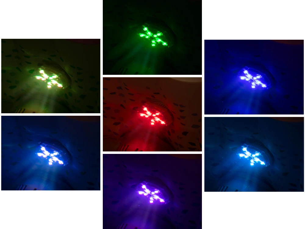 Objektyvas Šviestuvas masažiniams baseinui Bestway Lay-Z-Spa LED, 7 spalvų