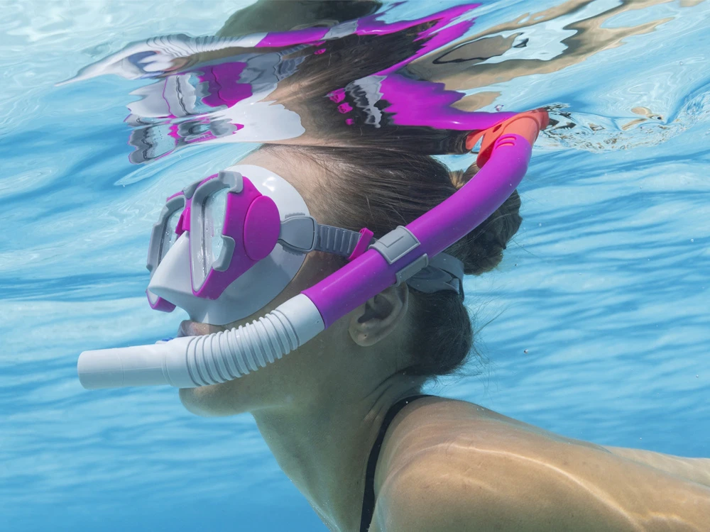 „Bestway“ kaukė su snorkele, skirta plaukti 14 ir daugiau nei