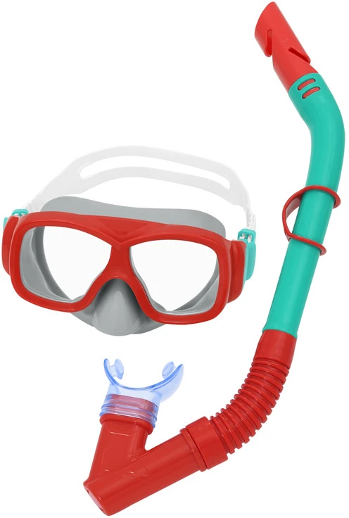 Bestway Set Mask with snorkel for diving Raudonas 7+ 24032