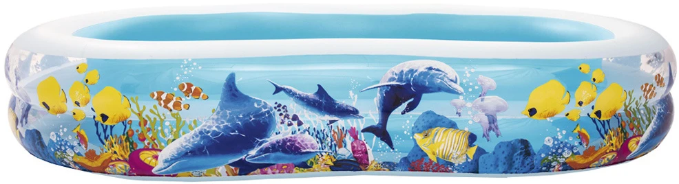 Bestway pripučiamas baseinas Koralinis rifas 262x157x46cm (54118)