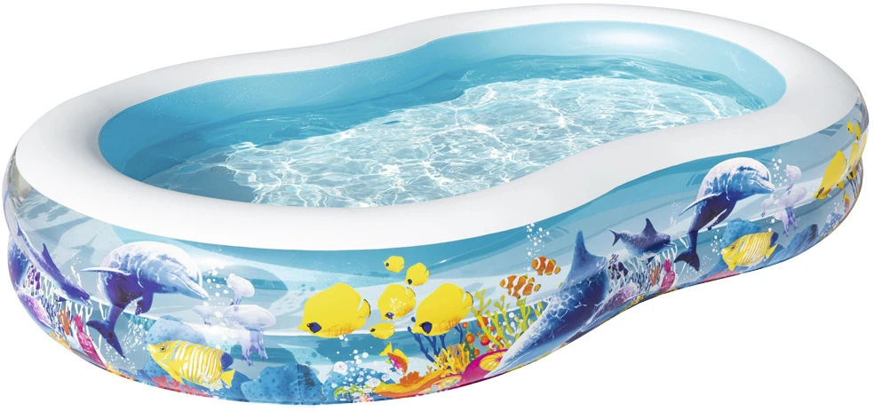 Bestway pripučiamas baseinas Koralinis rifas 262x157x46cm (54118)