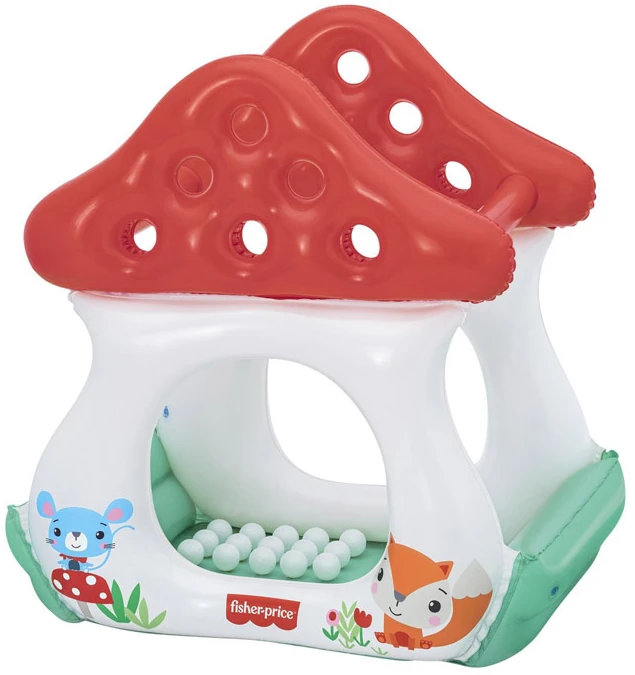 Bestway Inflatable pool with balls MUSHROOM MUCHOMOREK Fisher Price 93570