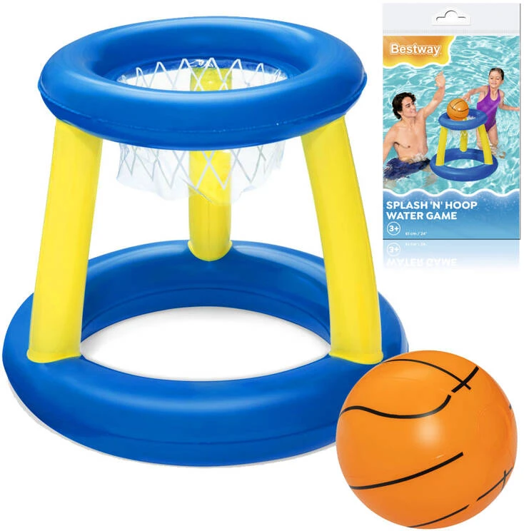 Bestway pripučiamas vandens krepšinio rinkinys, 61cm