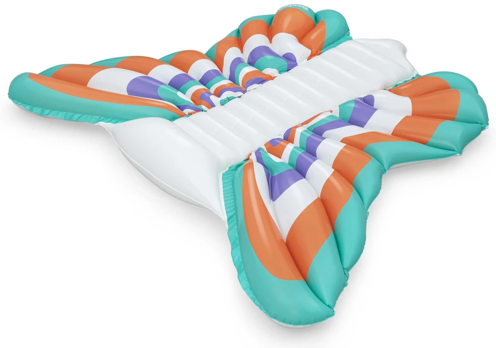 Bestway Pripučiamas paplūdimio čiužinys - didelis vandens gultas BUTTERFLY 193x176cm 43963