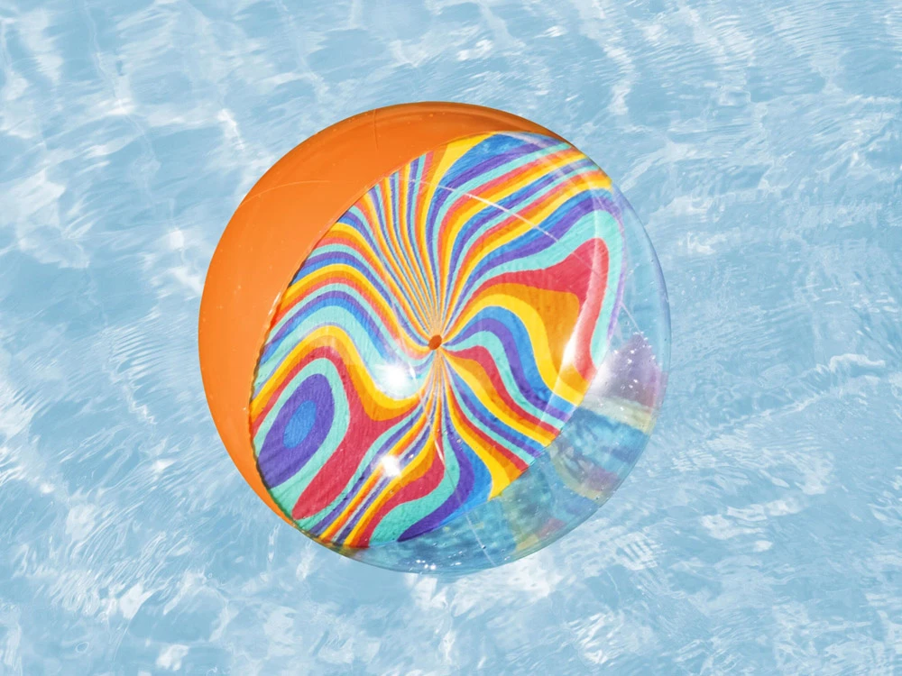Bestway pripučiamas paplūdimio kamuolys TWIST 46cm 31042