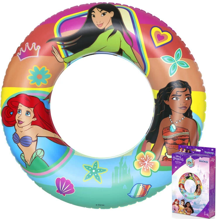 Bestway pripučiamas plaukimo žiedas 56 cm Princess 91043