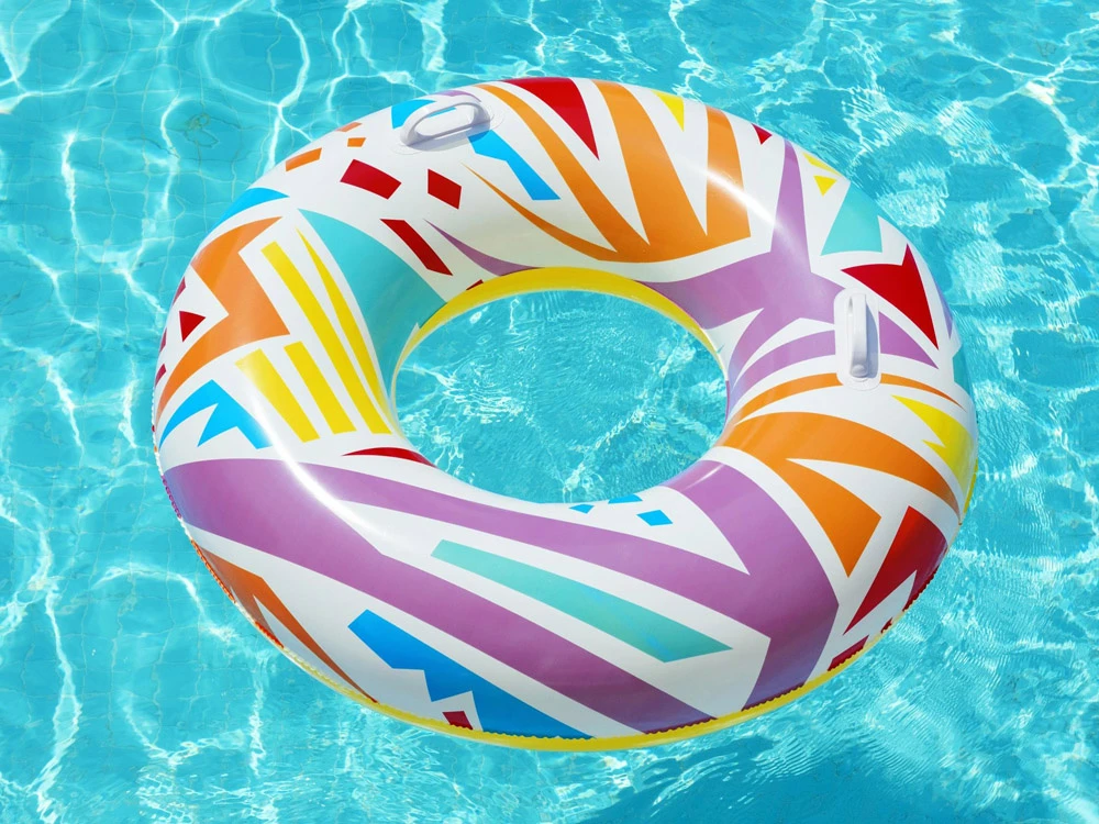 Bestway Pripučiamas plaukimo žiedas GEOMETRIC 107 cm 12+ 36228