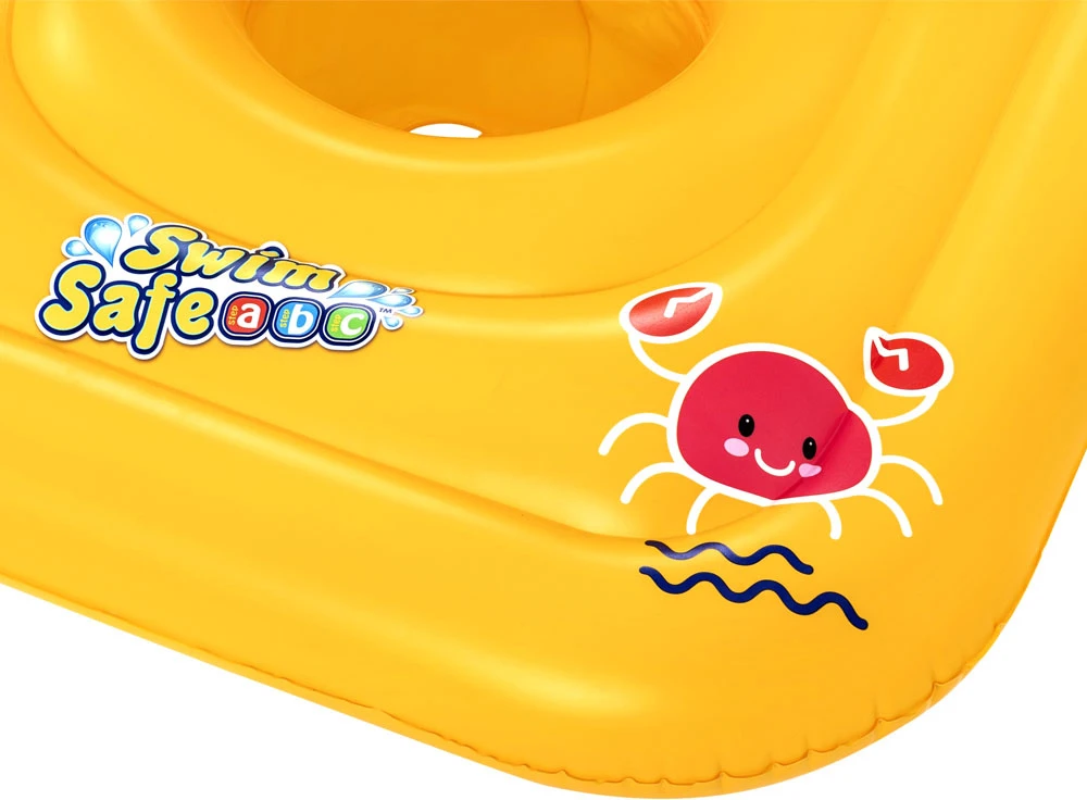 BESTWAY pripučiamas plaukimo ratas - sėdynė kūdikiui Swim Safe A 76cm, 32050