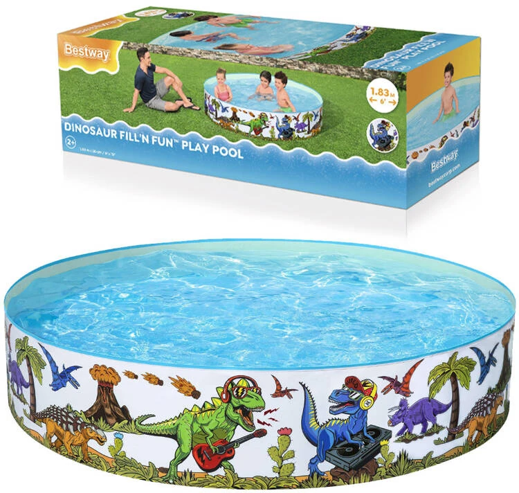 Pagrindai Fill N Fun Pool Dinozaury BESTWAY