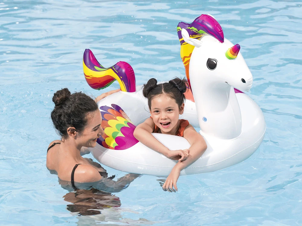 BESTWAY plaukimo ratas Fantasy Unicorn 119cm x 91cm., 36159