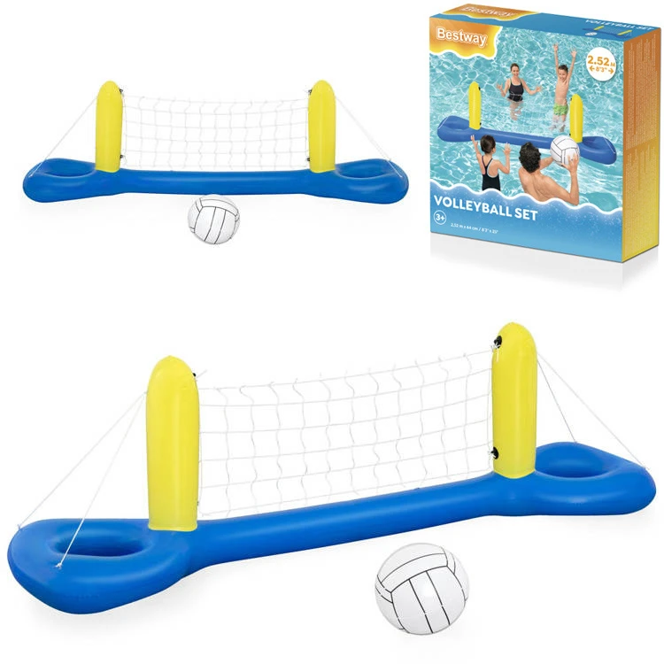 BESTWAY pripučiamas tinklinio rinkinys 2.44m x 64cm, 52133