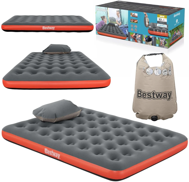 Bestway 67703 pripučiamas čiužinys Vienvietis čiužinys Juoda, Raudona Unisekso stiliaus