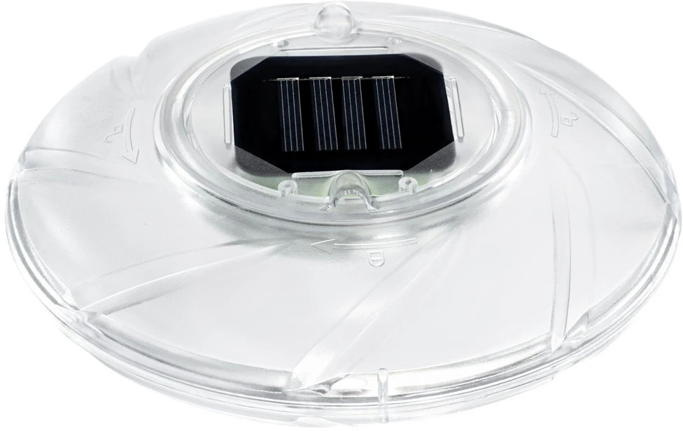 Bestway saulės energija varomas baseino šviestuvas, 18 cm skersmens, 58111