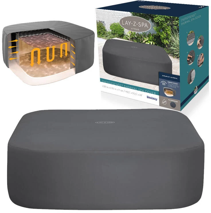 Bestway terminis dangtelis ENERGYSENSE dangtelis Lay-Z-Spa 230cm 60333
