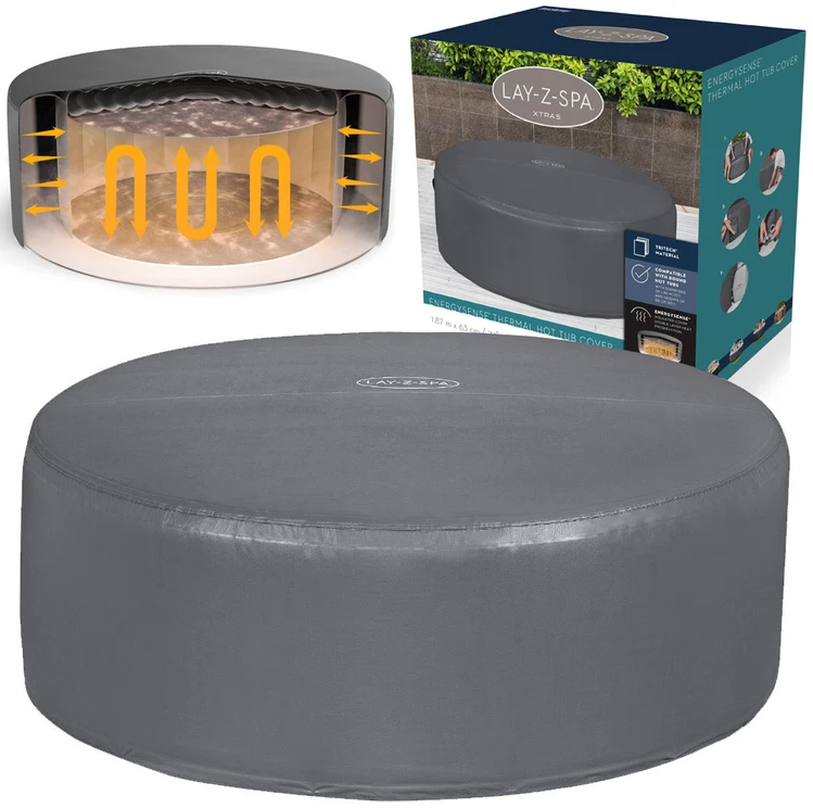 Bestway Šiluminis uždangalas Lay-Z-Spa ENEGYSENSE uždangalui 180 x 66 cm 60317
