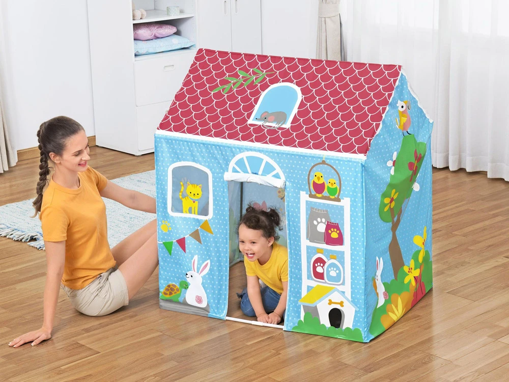 „Bestway“ spalvingas vaikų namelis sodui ir kambariui 52007
