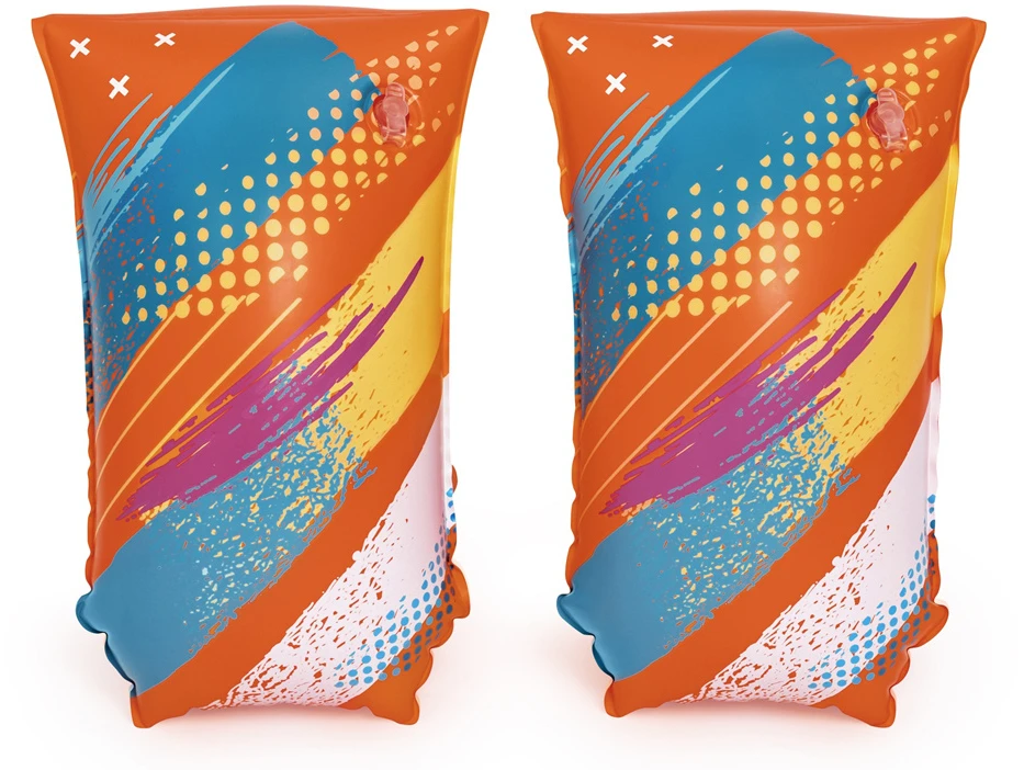 Bestway spalvingos plaukimo rankovės L/XL drugeliai 32274