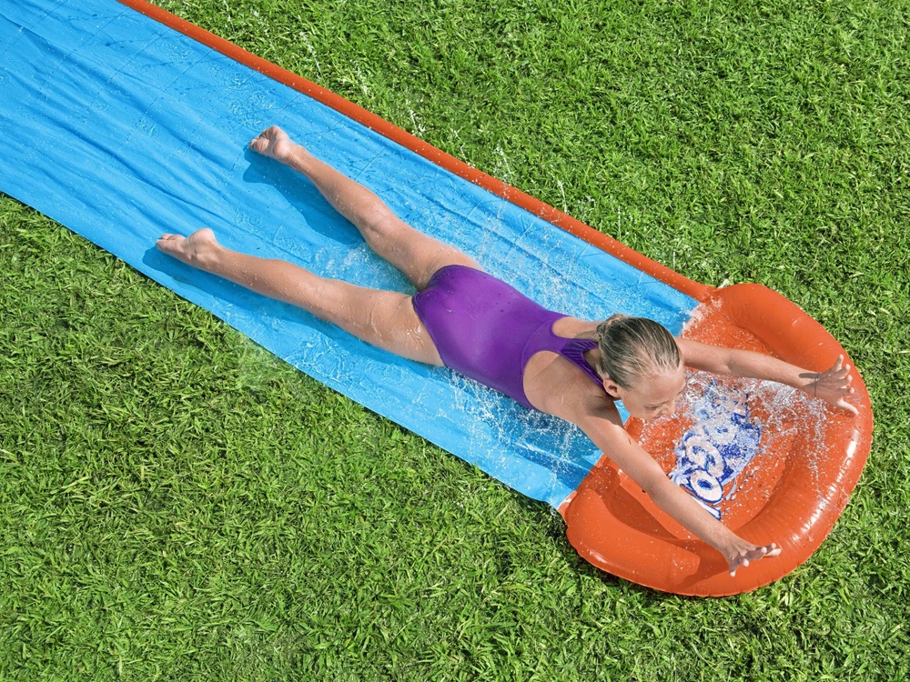 Bestway vienvietė vandens čiuožykla 4,88 m H20 GO! Cunamis 52477