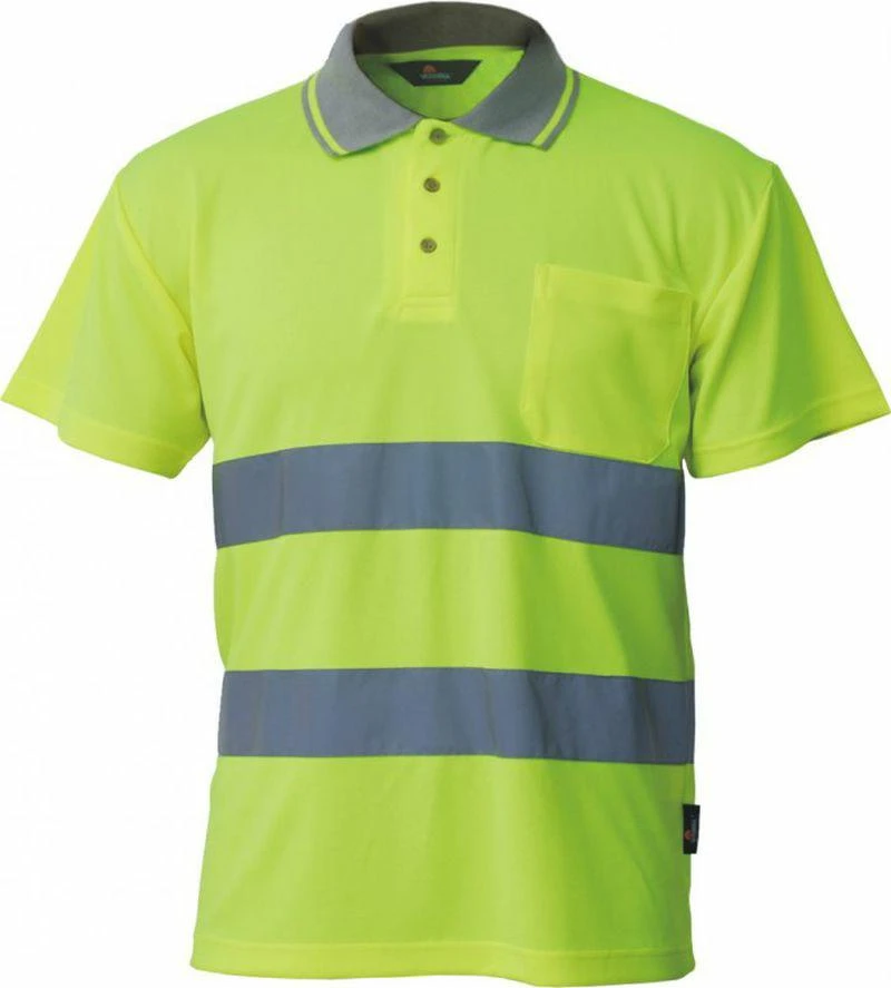 BETA ĮSPĖJAMIEJI POLO MARŠKINĖLIAI M GELTONI PS01-BY