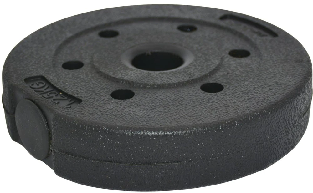 Enero Diskinis svoris EB Fit 1,25 kg , juodas
