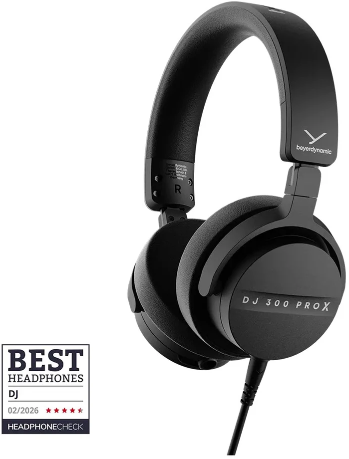 Beyerdynamic DJ 300 Pro X - profesionalios DJ ausinės su dviem ausinių pagalvėlių komplektais