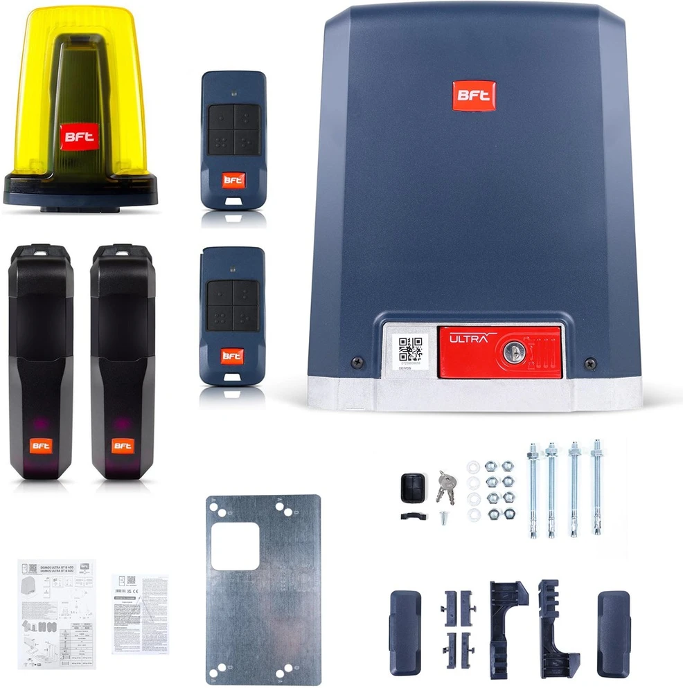 Vartų pavaros komplektas BFT DEIMOS ULTRA BT B600 INT, iki 600 kg