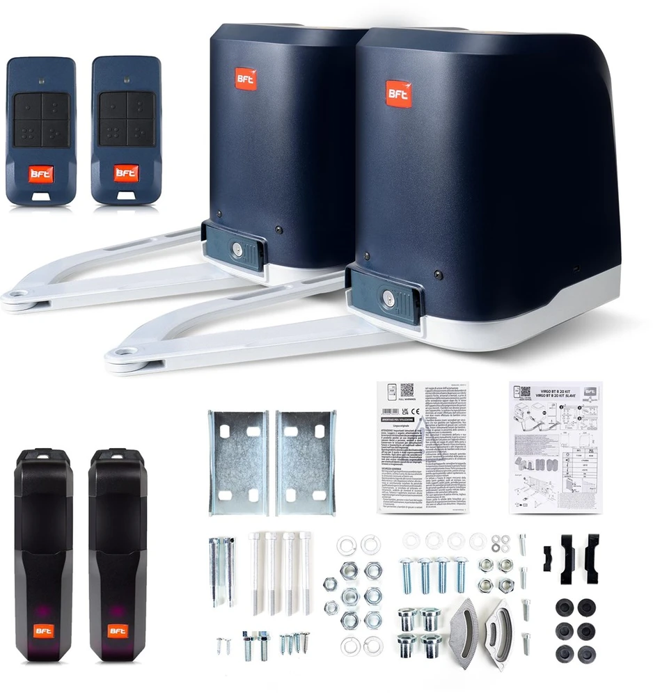 BFT VIRGO SMART BT B20 KIT rinkinys dvivėriams vartams