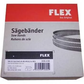 Juostinių staklių pjovimo juosta Flex; 1335x13x0,65 mm; 10-14 TPI; 3 vnt.