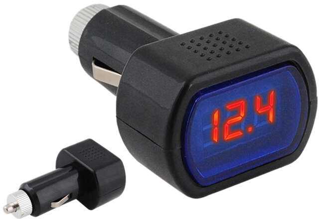 Bigstren Automobilio 12V voltmetras prie degiklio lizdo