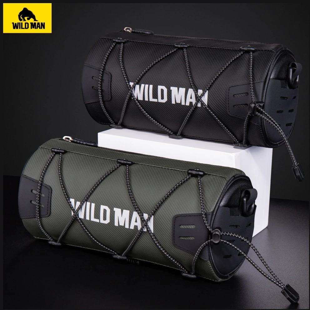 Bike Frame Bag WILDMAN GX300 2L Bike Mount juodos spalvos