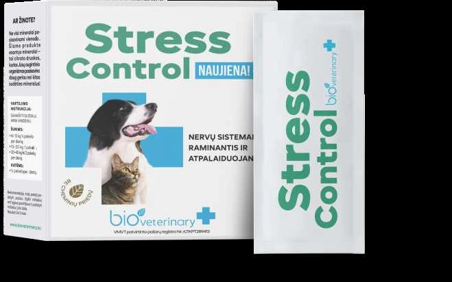 Bioveterinary Stress Control maisto papildas augintiniams N28