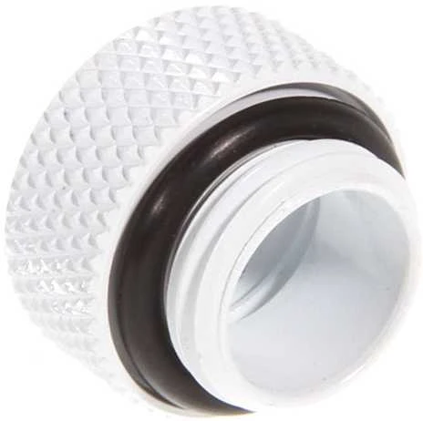Bitspower adapteris G1/4 colio AG į G1/4 colio IG – baltas