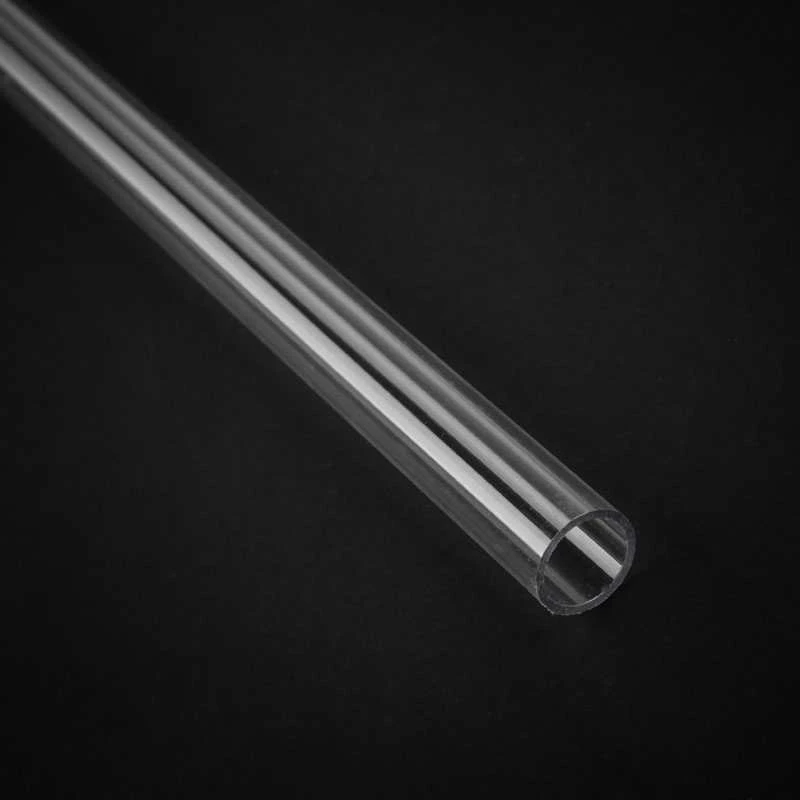 „Bitspower“ PETG jungties vamzdelis be nuožulnumo, 12/10 mm, 50 cm, skaidrus