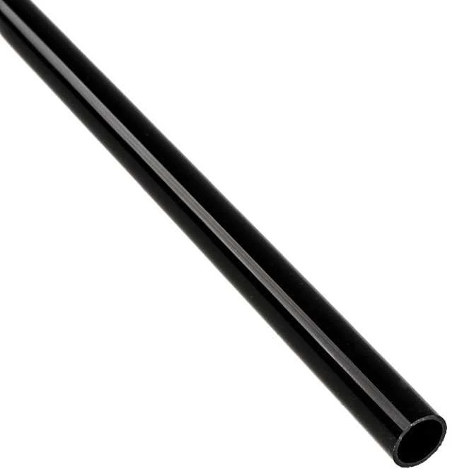 Bitspower Crystal Link vamzdelis 12/10 mm, ilgis 1000 mm – juodas