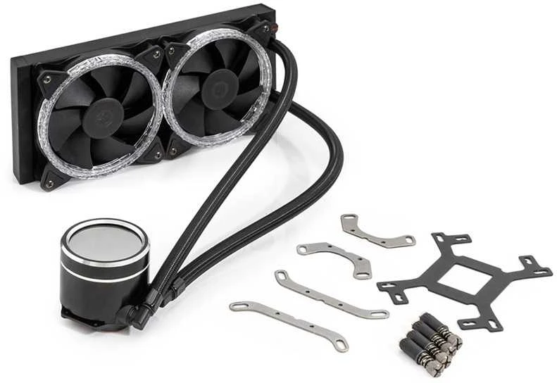 „Bitspower Cyclops 240“ universalus skysčio aušintuvas, ARGB ® 240 mm
