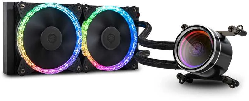 „Bitspower Cyclops 240“ universalus skysčio aušintuvas, ARGB ® 240 mm