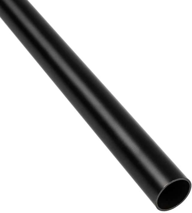„Bitspower“ žalvarinis kietas vamzdelis be nuožulnos, 14 mm išorinis skersmuo, 500 mm - anglies pluošto juodas