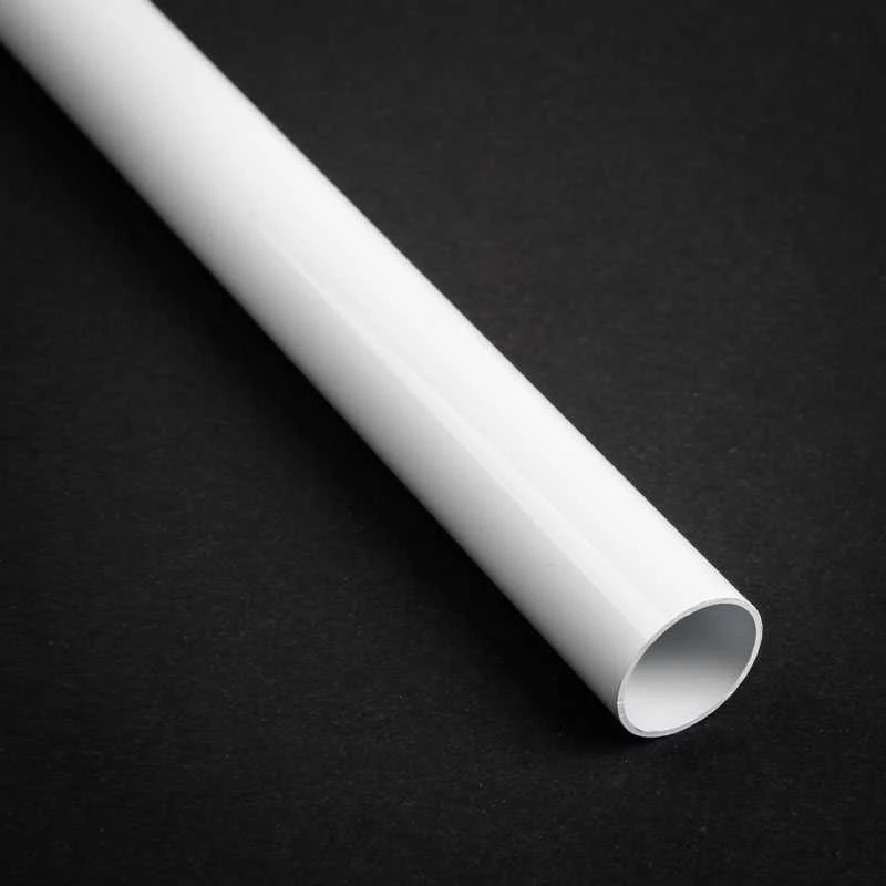 „Bitspower“ žalvarinis kietas vamzdelis be nuožulnos, 16 mm AD, 300 mm baltas