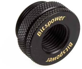 Bitspower vandens užpildymo anga G1/4 colio – juodos anglies