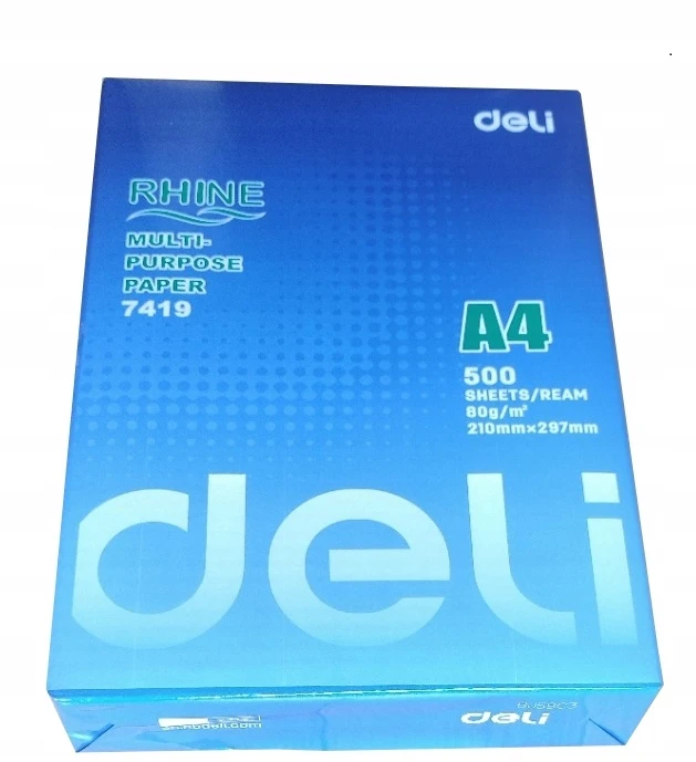 Biuro popierius DELI A4, 80g, 500 lapų