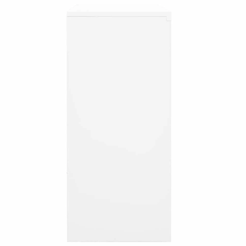 Biuro spintelė su stumdomom durim, balta, 90x40x90cm, plienas