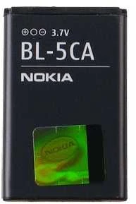 BL-5CA Nokia Baterija Li-Ion 800mAh (Bulk)