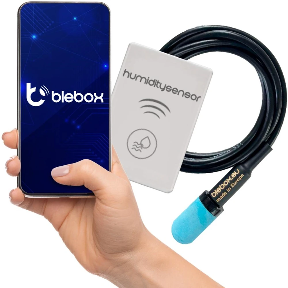 BleBox humiditySensor - WiFi temperatūros ir drėgmės jutiklis