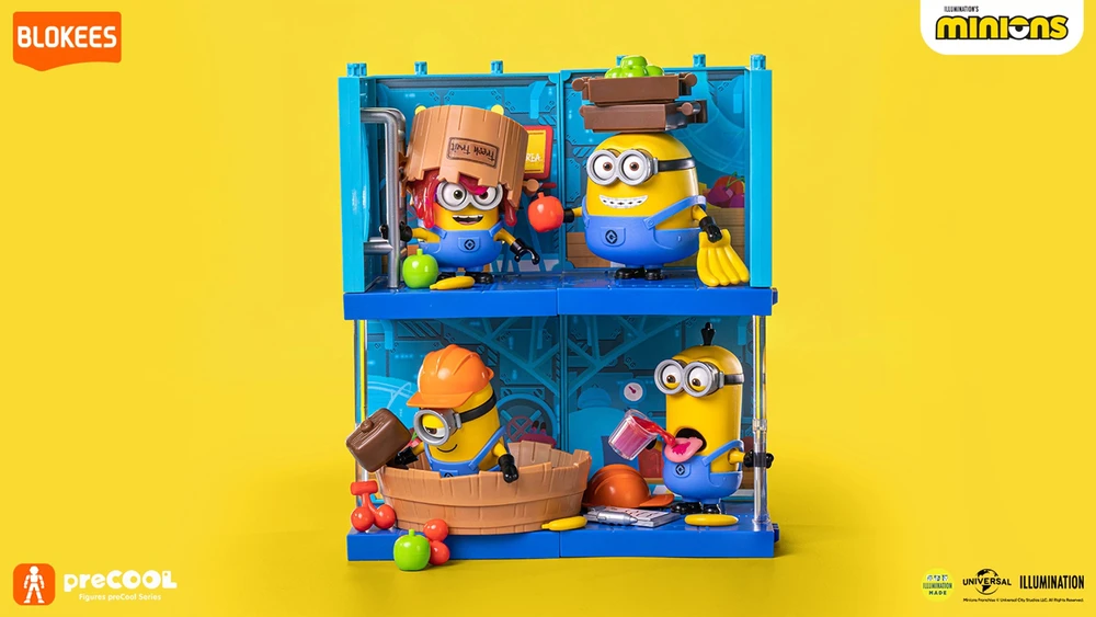 BLOKEES MINIONS preCOOL S1 - OTTO VAISIŲ TVARKYTOJAS