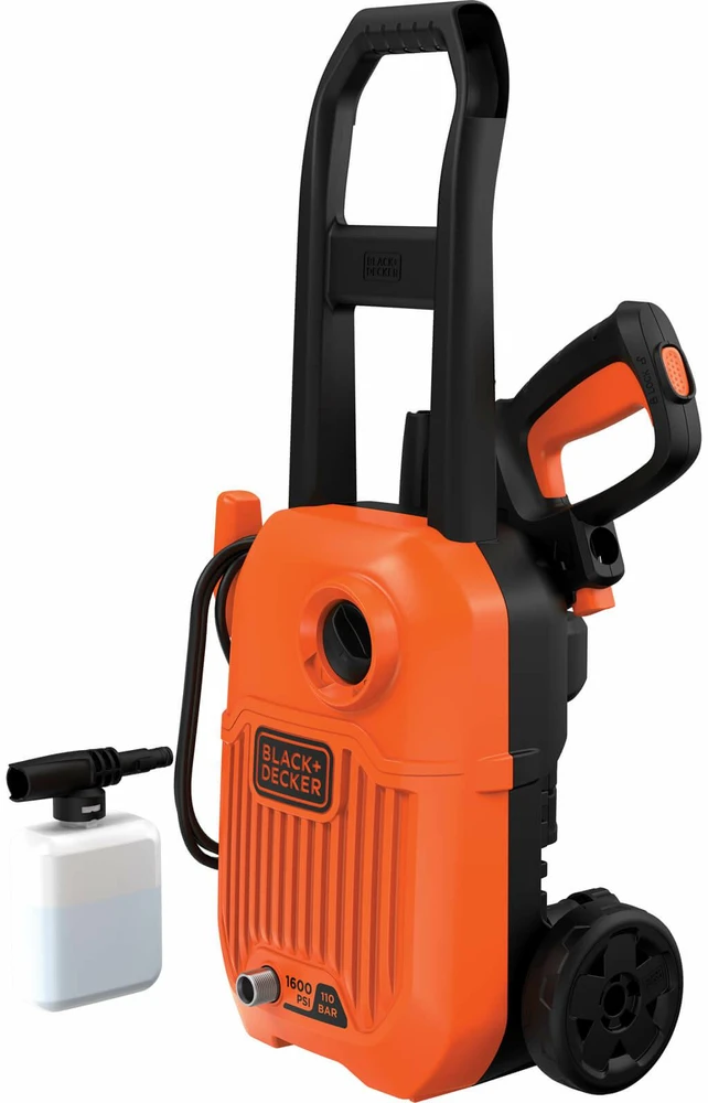 Black & Decker Juodas &amp; DECKER Juodas+DECKER AUKŠTO SLĖGIO PLOVYKLA 1650W BEPW1650 120bar