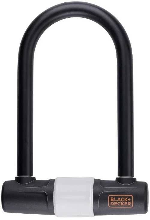 Black & Decker Juodas & Decker - Dviračio spyna / U formos spyna 14x25 cm