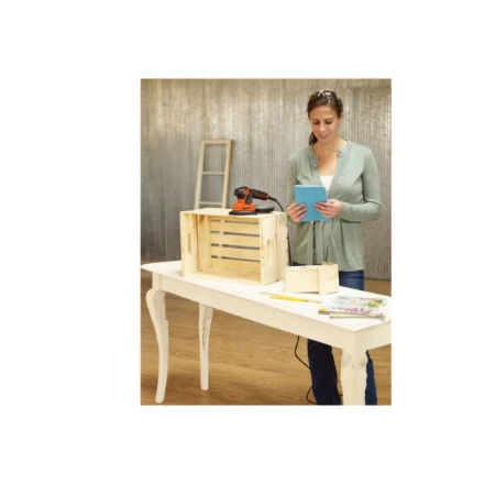 Black & Decker ekscentrinis daugiafunkcis šlifuoklis 120W KA2500K